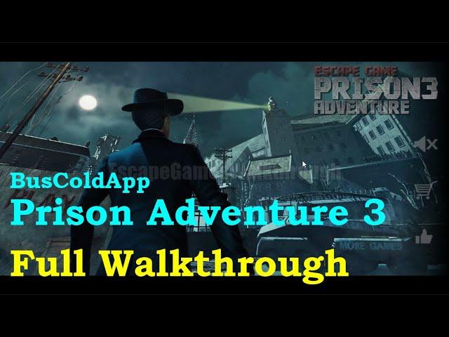 Escape game: Prison Adventure 3 FULL Walkthrough [BusColdApp]