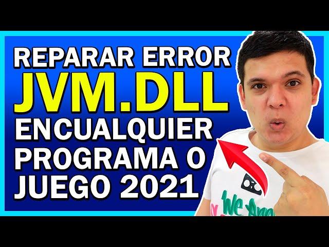  Como SOLUCIONAR Error JVM.DLL en CUALQUIER JUEGO o PROGRAMA (Funciona!) 2021