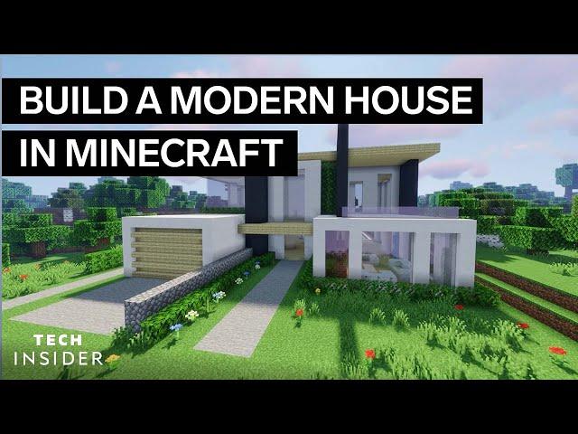 How To Build A Modern House In Minecraft