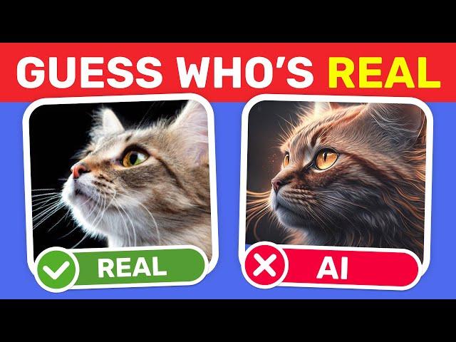 Real Animal or AI Generated? Test your Observation Skill