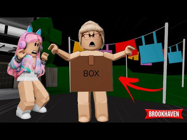 O LADRÃO DE ROUPAS DE BROOKHAVEN LEVOU TUDO DA VOVÓ! Historinha Brookhaven ROBLOX