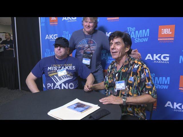 Lou Lollio interview with David Dykstra and Kelly Kendall at NAMM 06-04-2022