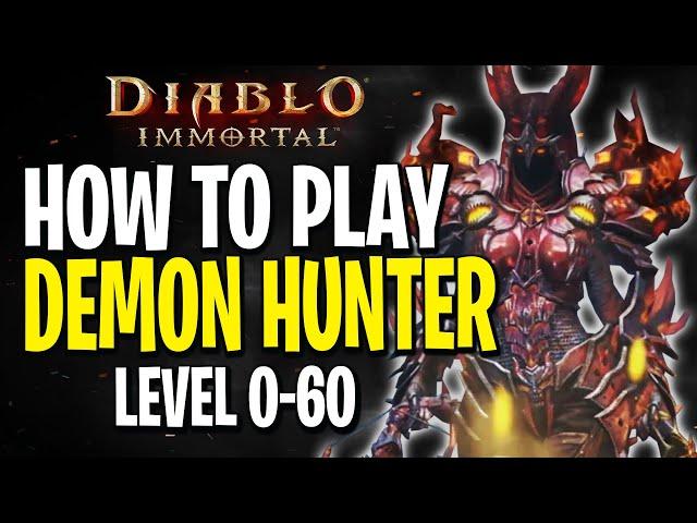 Diablo Immortal Demon Hunter Guide | Demon Hunter Build & Leveling Guide