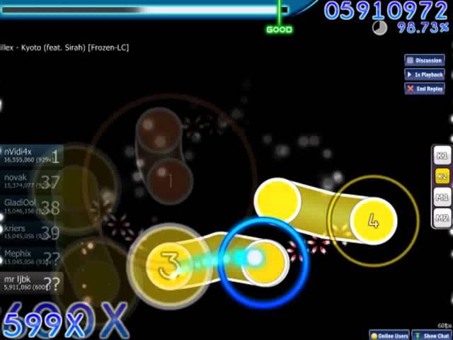 osu! Skrillex - Kyoto (feat. Sirah) [Frozen LC] s