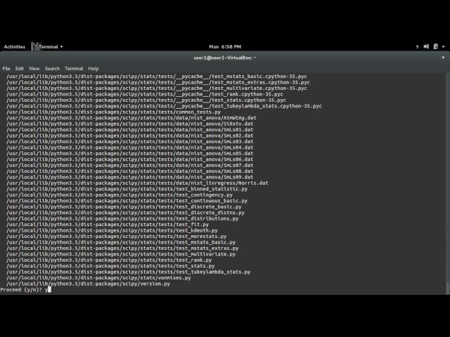 How to Install SciPy for Python 3 3.5 3.6