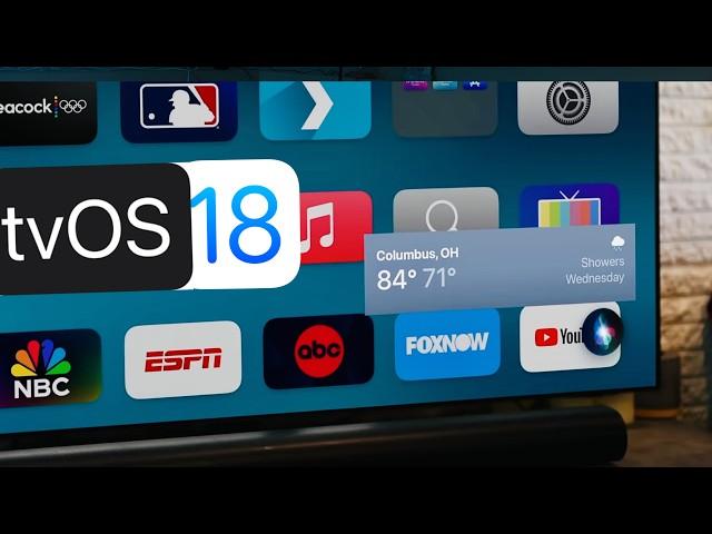 Everything NEW for Apple TV in tvOS 18 RC!
