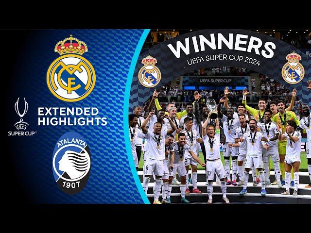 Real Madrid vs. Atalanta: Extended Highlights | UEFA Super Cup | CBS Sports Golazo