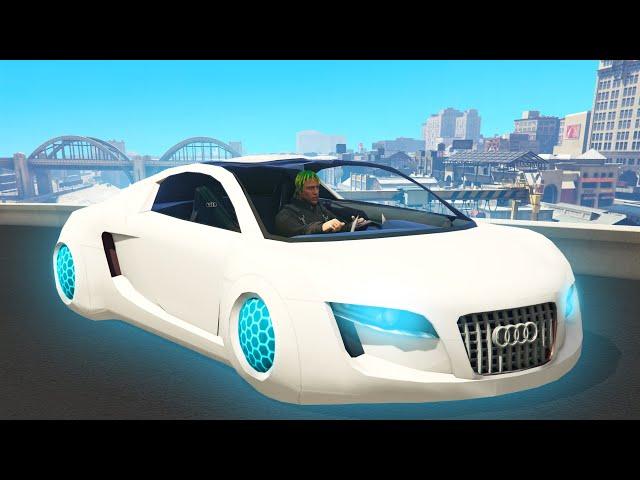 How Is This $10M+ Futuristic Car Real? Lol (GTA RP)