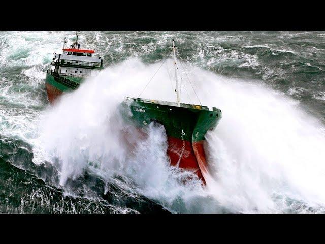 Destructive 12 point storm for cargo ships.