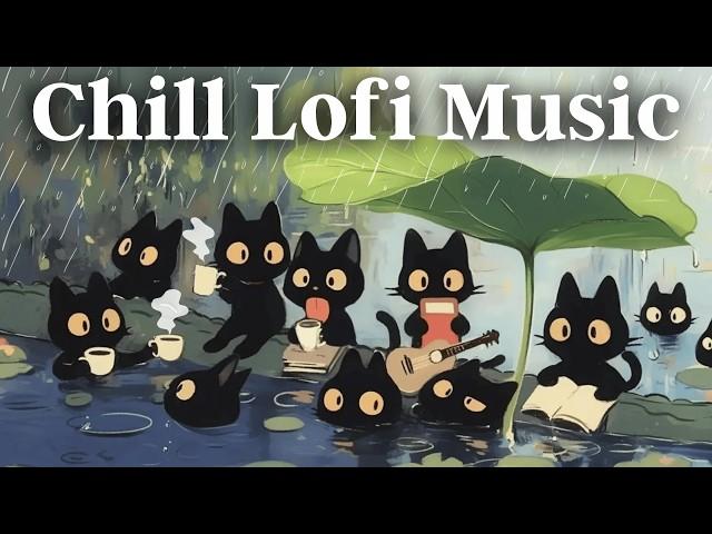 [Playlist] Jazz Lo-fi Chill Beats ️ Coffee & Chill Music / Jazzy HipHop /  Lo-fi Rain