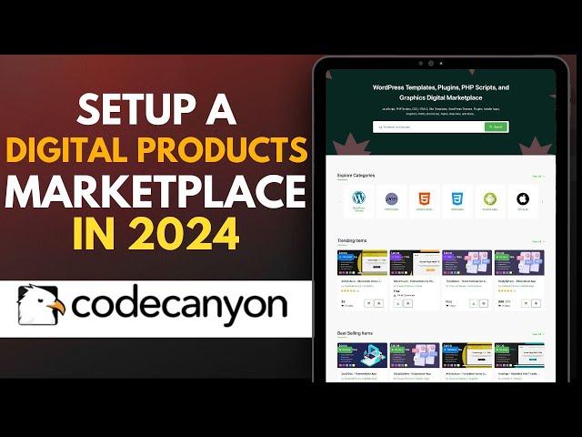 How to Create a Digital Downloadable Products Selling Multi Vendor eCommerce like a CodeCanyon 2024