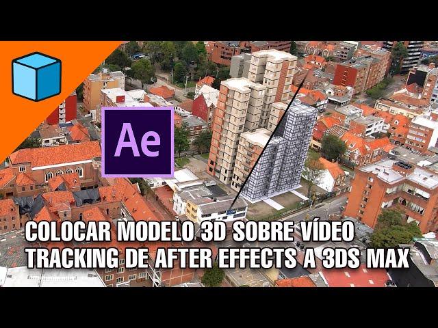 This is how tracking is done from After Effects and compositing in 3ds Max  | Giancr