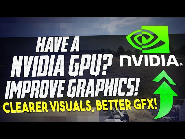 Use THIS NEW Nvidia SETTING to INSTANTLY improve YOUR Graphics in ANY GAME! *BEST SETTINGS*