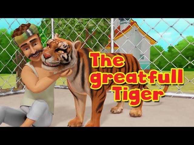 The Grateful Tiger | Moral Stories for Kids in English | Infobells