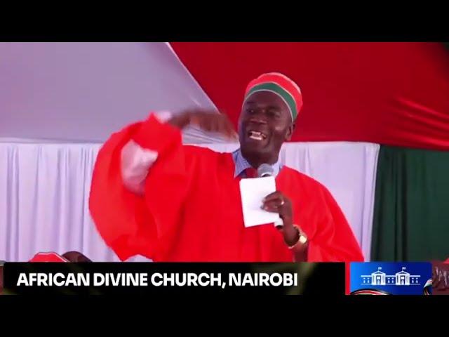 ''RUTO NI KONDOO KUBWA'' SHOCKING AS A PASTOR TELLS PRESIDENT RUTO DURING OFFERINGS IN CHURCH