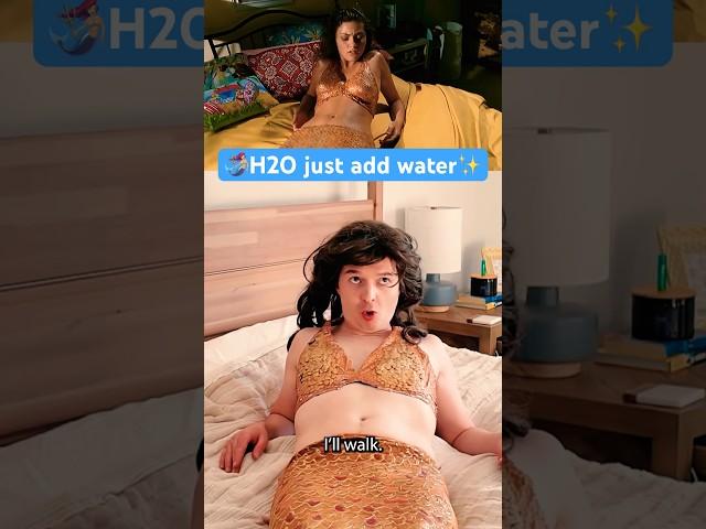 NAUR CLEO H2O just add water! #shorts #h2o #h2ojustaddwater #mermaid #aussie #australian