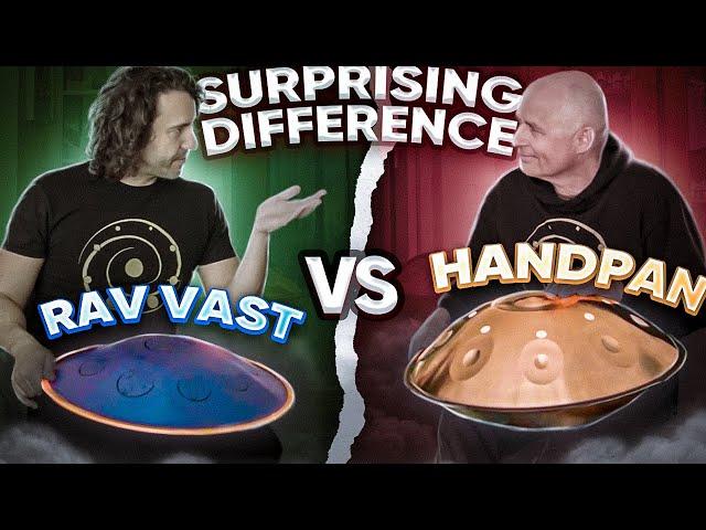 COMPARISON: Handpan VS RAV Vast // Surprising Difference // by Edoardo Striani