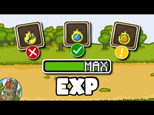 Grow Castle 2024 | Best use for EXP Points & Spending max EXP