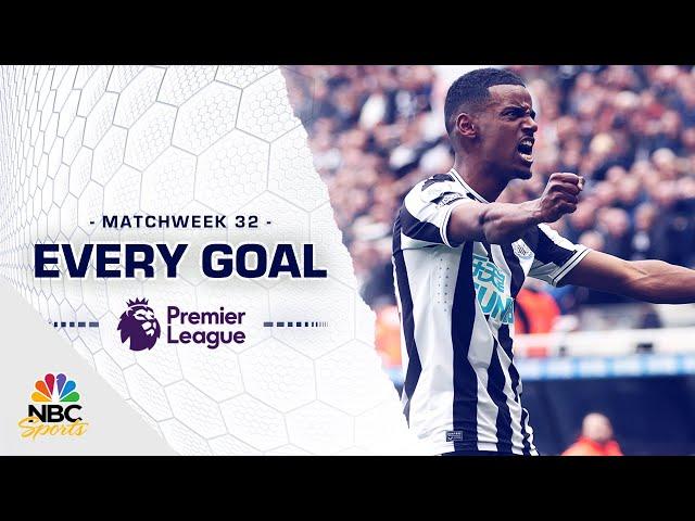 Every Premier League goal from Matchweek 32 (2022-23) | NBC Sports