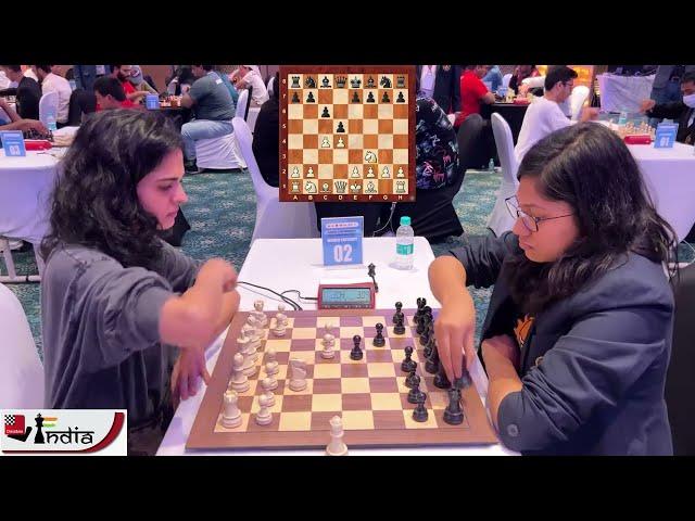 IM Tania Sachdev vs WGM Srija Seshadri | Asian Continental Women's Blitz Chess Championship-2022