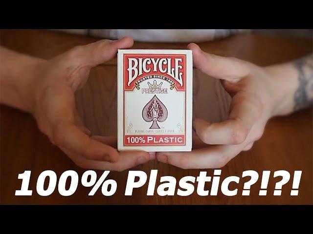 100% PLASTIC BICYCLE CARDS ?!?!? | Deck Review | Cardfreak