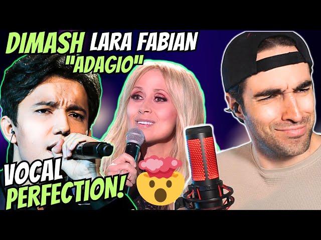 Dimash & Lara Fabian Are INSANE! Reacting To Lara Fabian & Dimash - ADAGIO Live