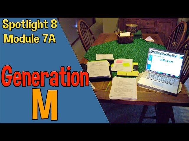 Spotlight 8 Модуль 7A. Generation "M"