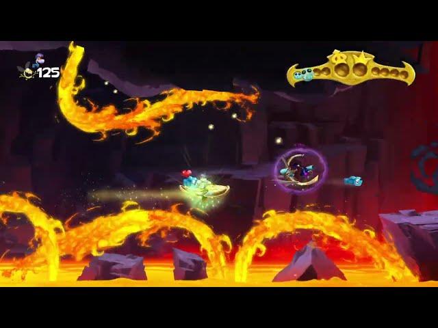 Геройская гонка с лавой. Rayman® Legends