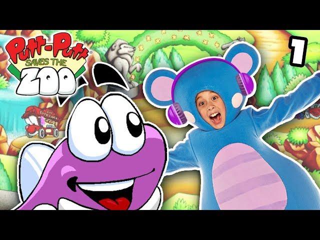 Putt Putt Saves the Zoo EP1 | Mother Goose Club Let's Play