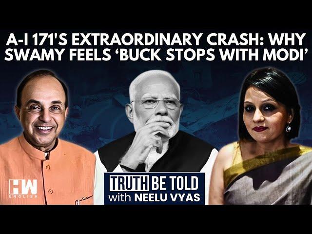 Air India Plane Crash: Subramanian Swamy Calls It Extraordinary, Says Modi Should Stay Out Of Probe