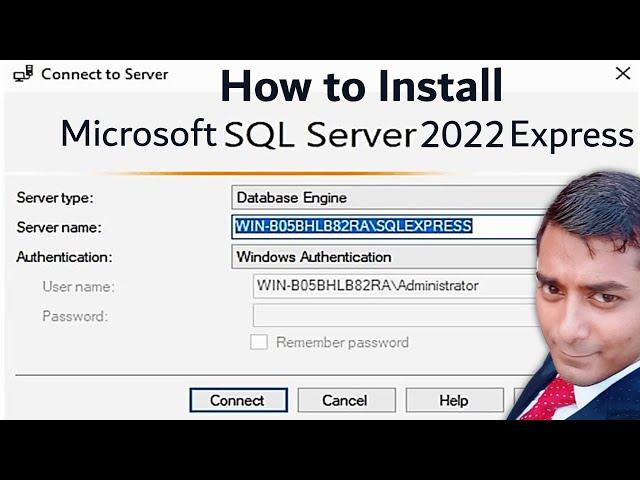 How to Install SQL Server 2022 Express and SQL Server Management Studio SSMS - It's FREE to use.