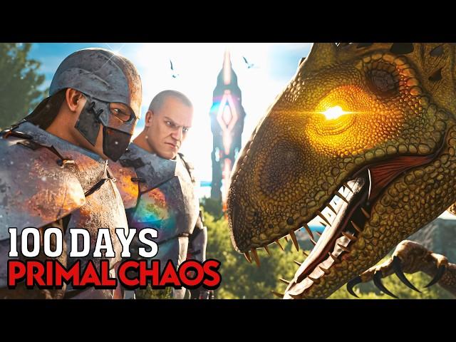 I Spent 100 Days In Ark Primal Chaos New Update… Here’s What Happened