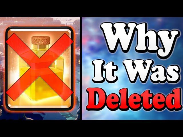 When Clash Royale DELETED A Card...