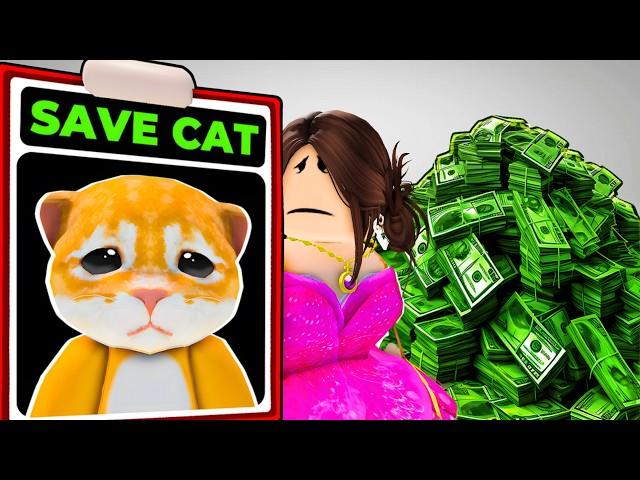 KEDİM BALIMI KURTARIYORUMAYŞEM ECE ARIARIGİLLERROBLOX SAVE CAT WIN 1.000.000$