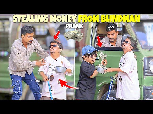 Stealing Money From Blind PRANK - | @NewTalentOfficial