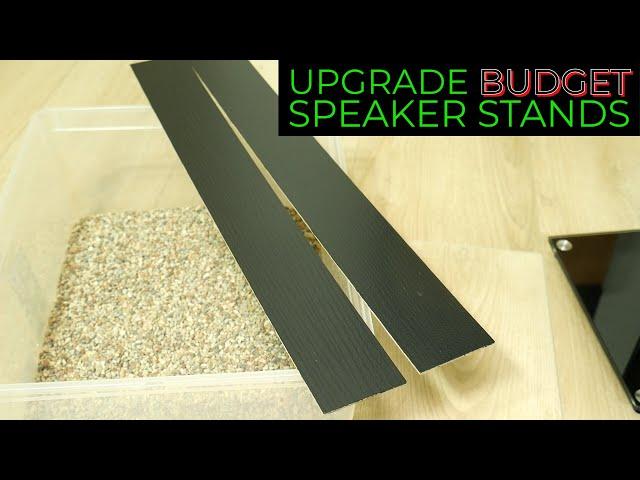 Filling Stands - UPGRADE cheap speaker stand