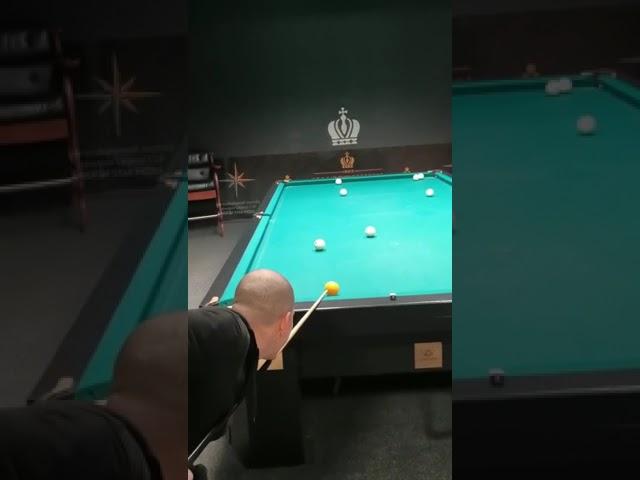 Трюки в коммерцию от Евгения Сталева #shorts #billiard #бильярд