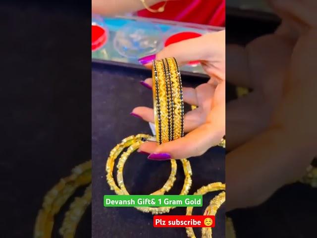 Devansh Gift Articles  &1 Gram Gold #bangles #blackbeetsbangles#awakening #awesome