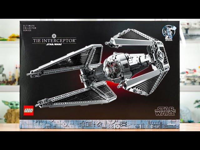 LEGO Star Wars 75382 UCS TIE INTERCEPTOR Review! (2024)