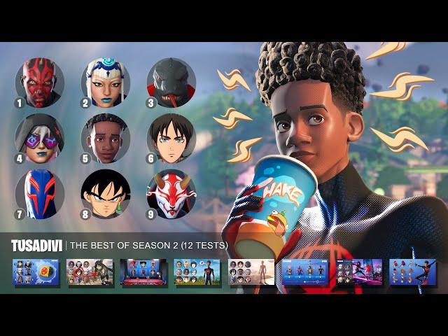 THE BEST OF SEASON 2 CHAPTER 4 (S24) - FORTNITE CHALLENGE | tusadivi