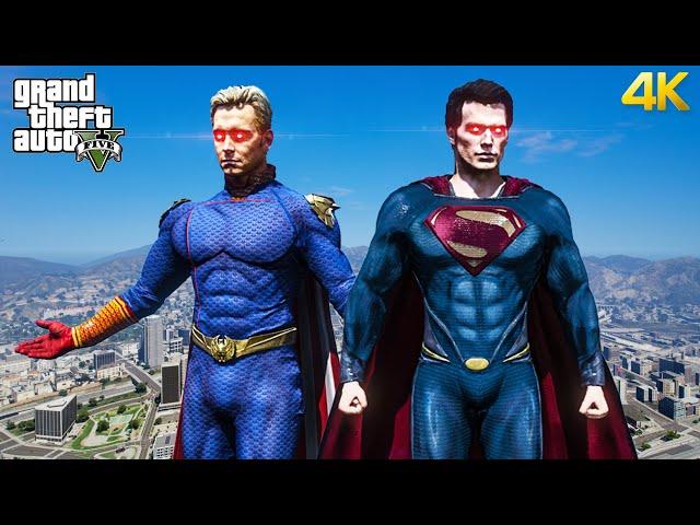 GTA 5 - Superman VS Homelander