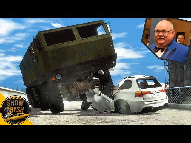 BeamNG Drive - Реконструкция ДТП Анатолия Дяченко в игре Бименджи Драйв