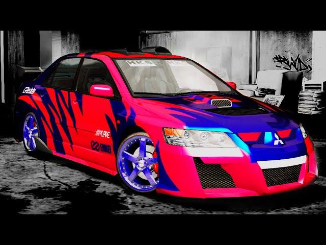 NFS MW | Mitsubishi Lancer Evolution VIII | Junkman Performance | Tuning & Customization & Racing