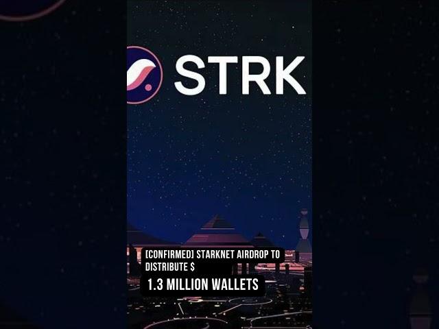 StarkNet Airdrop to Distribute $STRK to 1 3 Million Wallets