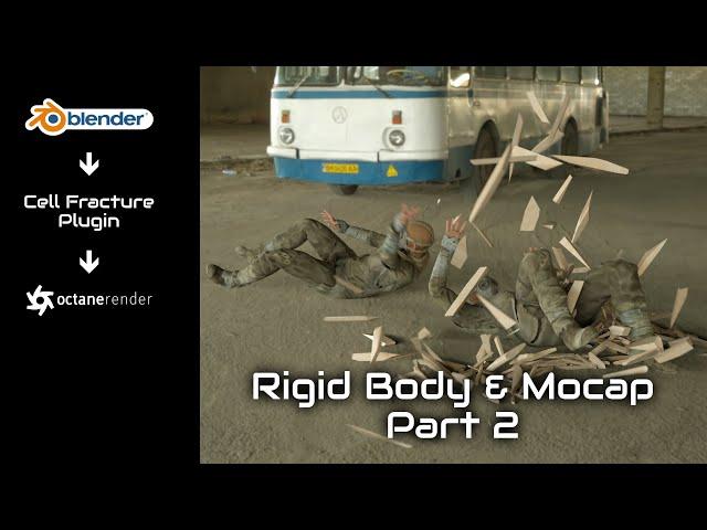 Blender 3D - Rigid Body and Motion Capture - Part 2