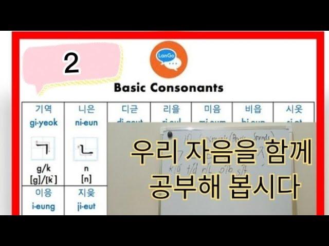 EPS TOPIK EXAM 2022 | LEARN THE KOREAN CONSONANT