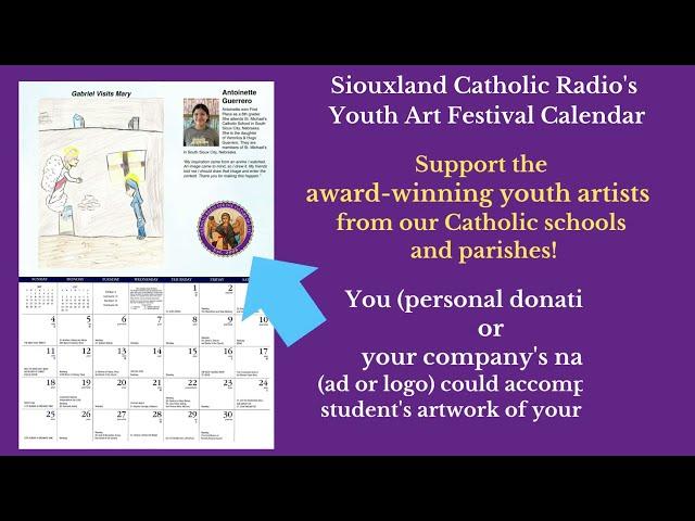 2024 Siouxland Catholic Radio Art Festival Calendar