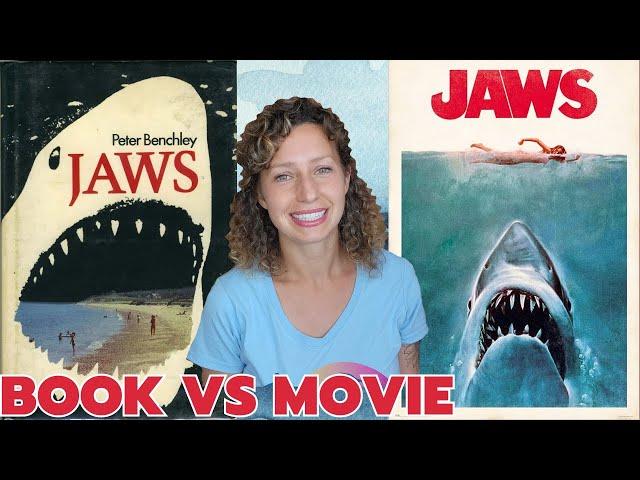 Jaws book vs movie | Spielberg created the summer blockbuster