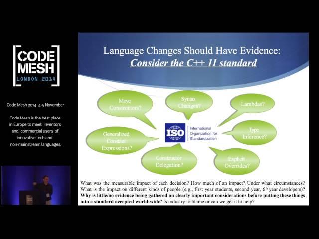 CodeMesh 2014 -  Andreas Stefik - The Programming Language Wars