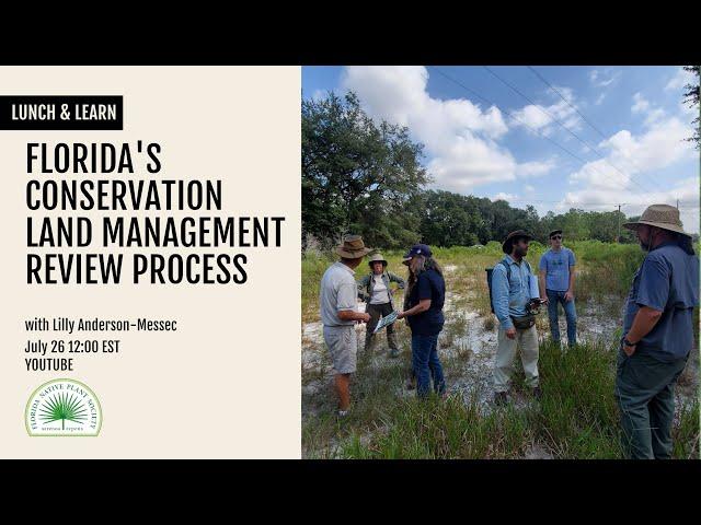 L&L: Florida's Conservation Land Management Review Process